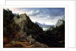 Landscape with a Foundry, 1595 by Lucas van Valckenborch