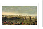View of the City of Zaragoza by Juan Bautista Martinez del Mazo