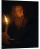 Man with a Candle by Godfried Schalken or Schalcken
