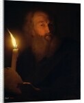 Man with a Candle by Godfried Schalken or Schalcken