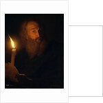 Man with a Candle by Godfried Schalken or Schalcken
