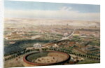Aerial View of Madrid from the Plaza de Toros, 1854 by Alfred Guesdon