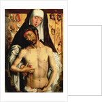 The Man of Sorrows in the Arms of the Virgin by Hans Memling
