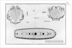 lan of a vessel with a completed first deck by French School