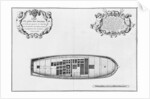 lan of the false deck of a vessel by French School