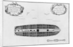 lan of the first deck of a vessel by French School