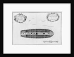lan of the first deck of a vessel by French School