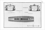 lan of the third deck of a vessel by French School