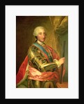 Charles III in Armour, after 1759 by Anton Raphael Mengs