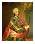 Charles III in Armour, after 1759 by Anton Raphael Mengs