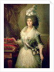 Portrait of Queen Maria Luisa by Mariano Salvador de Maella
