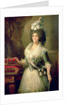 Portrait of Queen Maria Luisa by Mariano Salvador de Maella