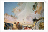 The Glory of Spain III by Giovanni Battista (1696-1770) Tiepolo