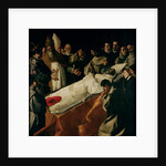 The Exhibition of the Body of St. Bonaventure after 1627 by Francisco de Zurbaran