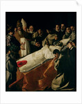 The Exhibition of the Body of St. Bonaventure after 1627 by Francisco de Zurbaran