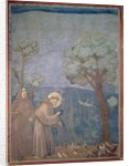 St. Francis preaching to the birds, 1297-99 by Giotto