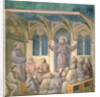 The Apparition at the Chapter House at Arles, 1297-99 by Giotto