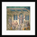 The Apparition at the Chapter House at Arles, 1297-99 by Giotto