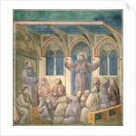 The Apparition at the Chapter House at Arles, 1297-99 by Giotto