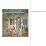 The Apparition at the Chapter House at Arles, 1297-99 by Giotto
