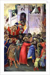 Road to Calvary, 1335 by Simone Martini