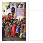 Road to Calvary, 1335 by Simone Martini