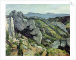 Rocks at L'Estaque, 1879-82 by Paul Cezanne
