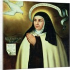 St. Teresa of Avila 1570 by Juan de la Miseria