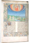 Earthly Paradise, from a Book on the Seven Ages of the World by Flemish School