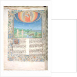 Earthly Paradise, from a Book on the Seven Ages of the World by Flemish School