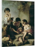 Boys Playing Dice, c.1670-75 by Bartolome Esteban Murillo