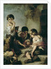 Boys Playing Dice, c.1670-75 by Bartolome Esteban Murillo