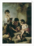 Boys Playing Dice, c.1670-75 by Bartolome Esteban Murillo
