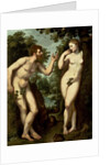 Adam and Eve, c.1599 by Peter Paul Rubens