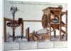 Tobacco Sieving Machine from the Royal Tobacco Factory in Mexico, 1785-87 by Spanish School