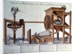 Tobacco Sieving Machine from the Royal Tobacco Factory in Mexico, 1785-87 by Spanish School