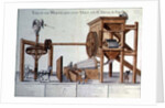 Tobacco Sieving Machine from the Royal Tobacco Factory in Mexico, 1785-87 by Spanish School