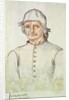 Ms 266 fol.275 Portrait of Hieronymus Bosch from the 'Recueil d'Arras' by Flemish School