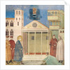 St. Francis honored by a simple man, 1297-99 by Giotto
