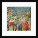 St. Francis Gives his Coat to a Stranger, 1296-97 by Giotto