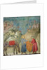 St. Francis Gives his Coat to a Stranger, 1296-97 by Giotto