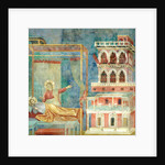 St. Francis Dreams of a Palace full of Weapons, 1297-99 by Giotto