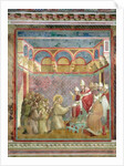 St. Francis Receives Approval of his `Regula Prima' from Pope Innocent III in 1210, 1297-99 by Giotto