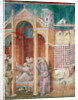 The Vision of Brother Agostino and the Bishop of Assisi, 1297-99 by Giotto