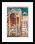 The Vision of Brother Agostino and the Bishop of Assisi, 1297-99 by Giotto