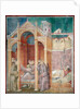 The Vision of Brother Agostino and the Bishop of Assisi, 1297-99 by Giotto