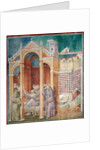 The Vision of Brother Agostino and the Bishop of Assisi, 1297-99 by Giotto