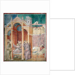 The Vision of Brother Agostino and the Bishop of Assisi, 1297-99 by Giotto
