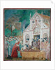 St. Clare Embraces the Body of St. Francis at the Convent of San Damiano, 1297-99 by Giotto (c.1266-1337)