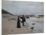 The Banks of the Seine, c.1880 by Jean Beraud
